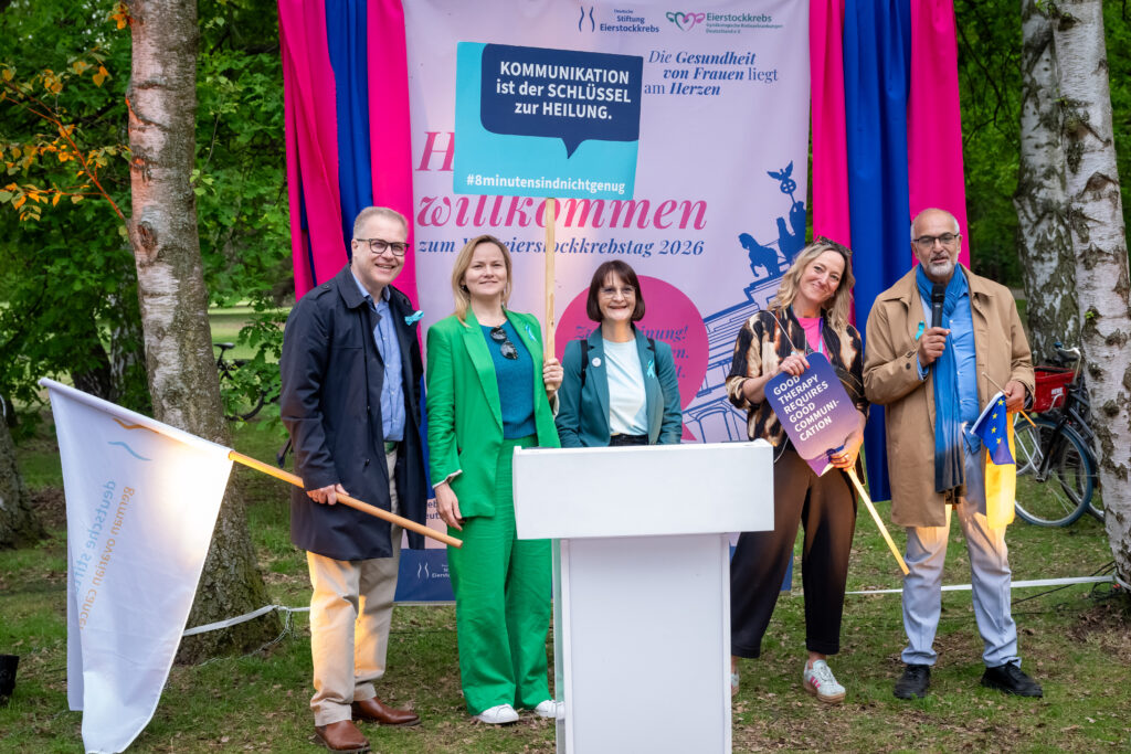 Initiatoren des Welteierstockkrebstags